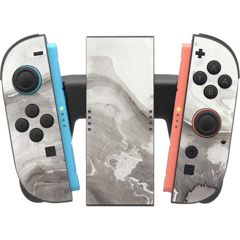 Marbleized Grey Nintendo Switch 2 (2025) Joy-Con Controller Skin