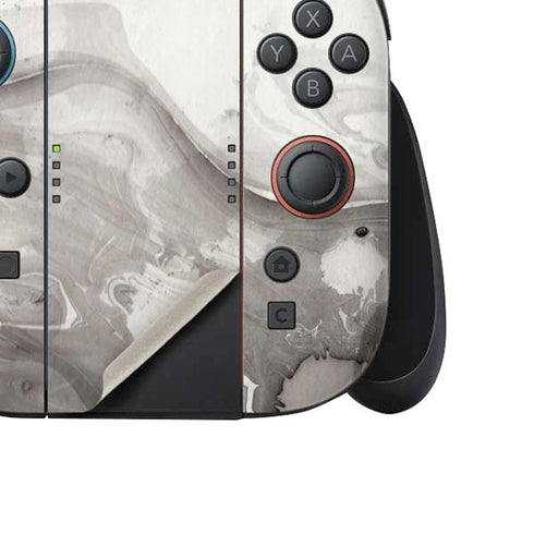 Marbleized Grey Nintendo Switch 2 (2025) Joy-Con Controller Skin