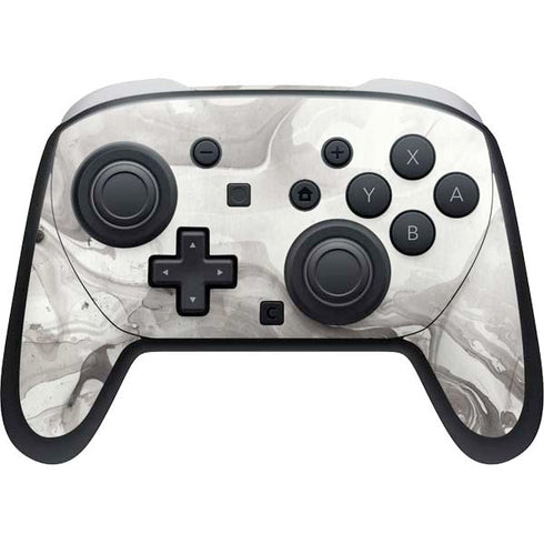 Marbleized Grey Nintendo Skins