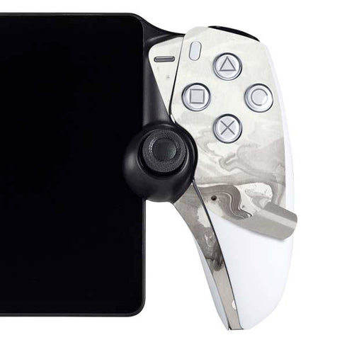 Marbleized Grey PlayStation Portal Remote Player Skin