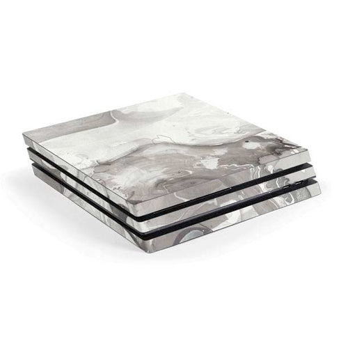 Marbleized Grey PlayStation PS4 Skins