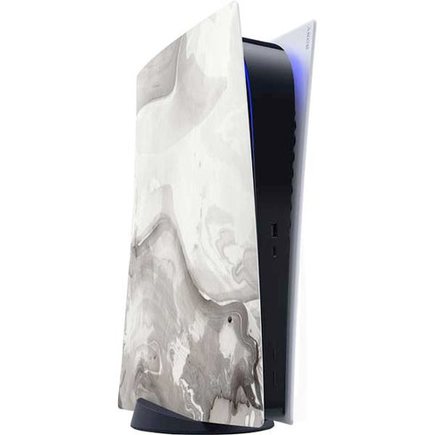Marbleized Grey PlayStation PS5 Skins