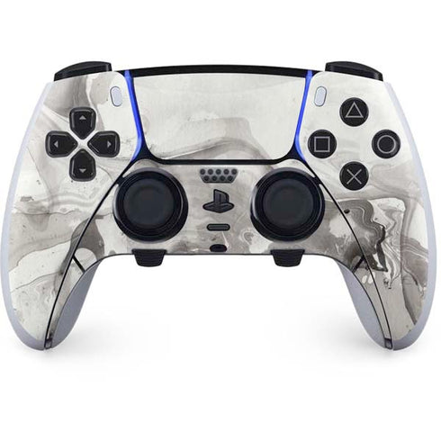 Marbleized Grey PS5 DualSense Edge Pro Controller Skin