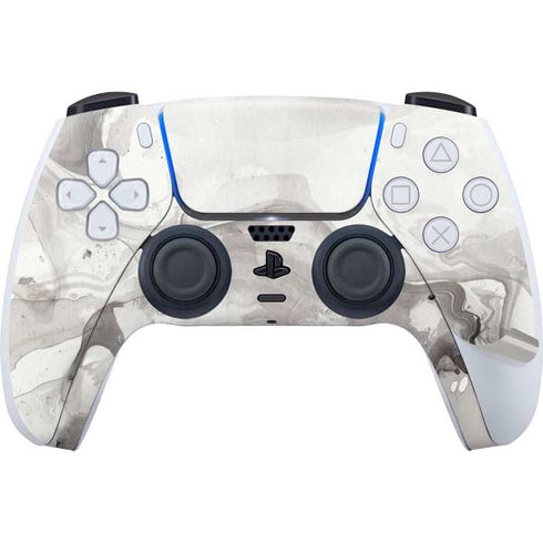 Marbleized Grey PS5 Pro Disk Bundle Skin