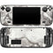 Marbleized Grey Steam Deck Handheld Gaming Computer OLED Skin