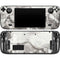 Marbleized Grey Steam Deck Handheld Gaming Computer Skin