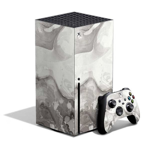 Marbleized Grey Xbox Series X Skins