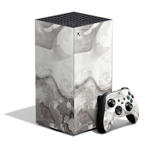 Marbleized Grey XBox Series X Digital Edition Bundle Skin