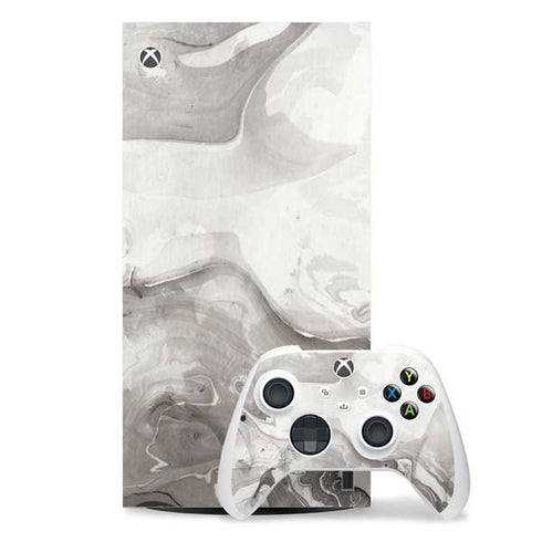 Marbleized Grey Xbox Series X Skins