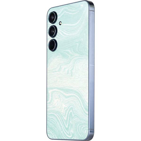 Marbleized Mint Galaxy A35 5G Skin