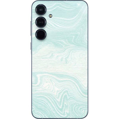 Marbleized Mint Galaxy A36 5G Skin