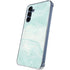 Marbleized Mint Galaxy A55 5G Clear Case