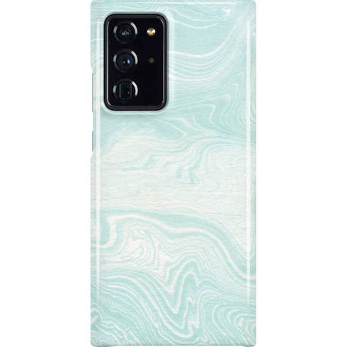 Marbleized Mint Galaxy Cases