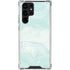 Marbleized Mint Galaxy S23 Ultra Clear Case