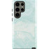 Marbleized Mint Galaxy S23 Ultra Pro Case