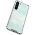 Marbleized Mint Galaxy S24 FE Clear Case