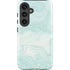 Marbleized Mint Galaxy S25 Plus Impact Case