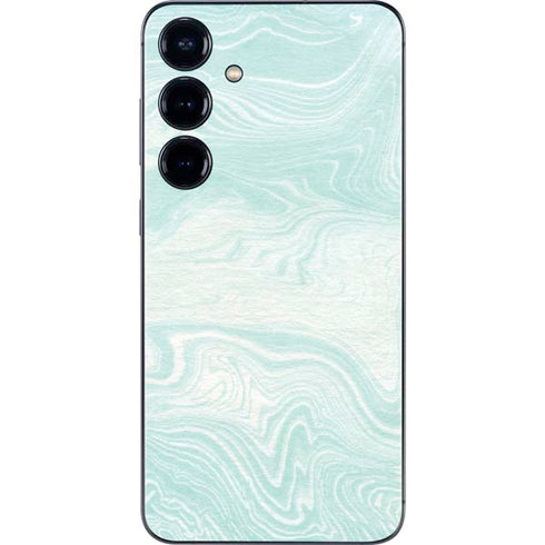 Marbleized Mint Galaxy S24 Skin