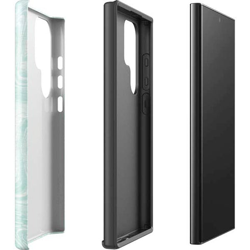 Marbleized Mint Galaxy S25 Ultra Impact Case