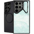 Marbleized Mint Galaxy S25 Ultra Kickstand Case