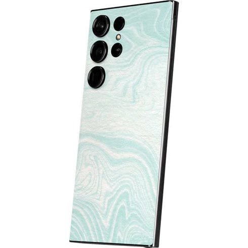 Marbleized Mint Galaxy S24 Ultra Skin