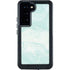 Marbleized Mint Galaxy S24 Waterproof Case