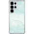 Marbleized Mint Galaxy S25 Ultra Clear Case