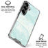 Marbleized Mint Galaxy S26 Plus Clear Case