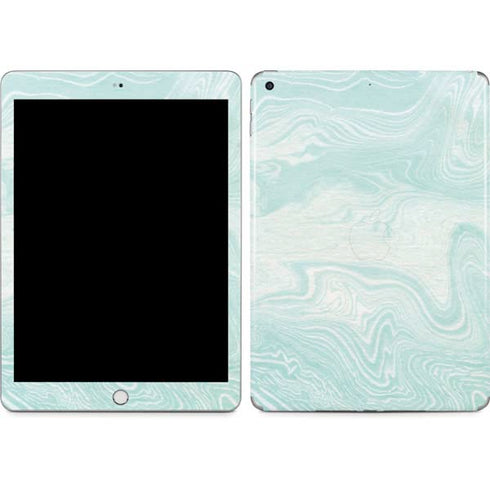 Marbleized Mint Apple iPad Skin