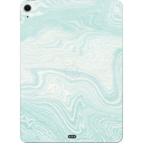 Marbleized Mint Apple iPad Air Skin