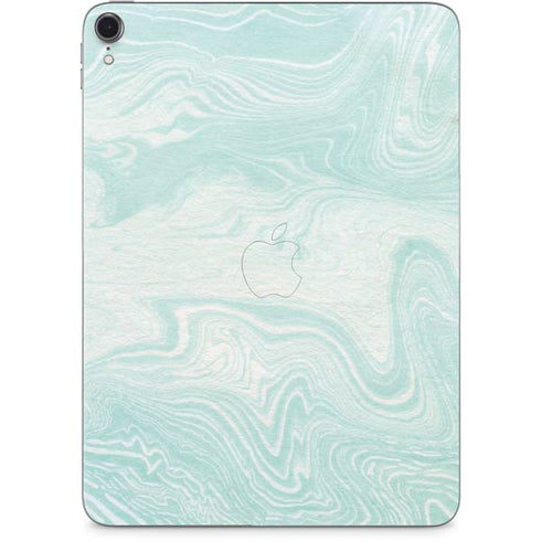 Marbleized Mint Apple iPad Pro Skin