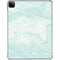 Marbleized Mint iPad Pro 11in (2024) Clear Case