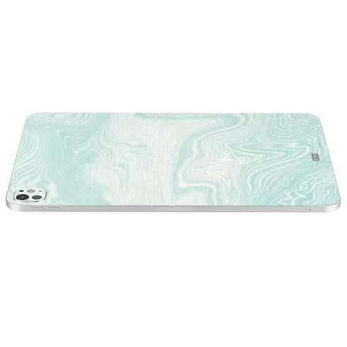 Marbleized Mint iPad Pro 13in M4 (2024) Skin