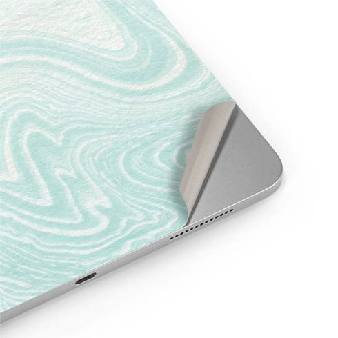 Marbleized Mint iPad Pro 13in M4 (2024) Skin