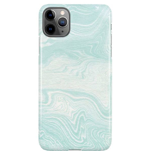 Marbleized Mint iPhone Cases
