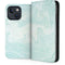 Marbleized Mint iPhone 13 Folio Case