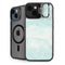 Marbleized Mint iPhone 13 Kickstand Case