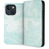 Marbleized Mint iPhone 14 Folio Case