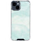 Marbleized Mint iPhone 15 Clear Case