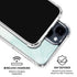 Marbleized Mint iPhone 15 Clear Case