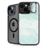 Marbleized Mint iPhone 15 Kickstand Case