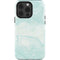 Marbleized Mint iPhone 15 Pro Impact Case
