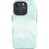 Marbleized Mint iPhone 16 Pro Impact Case