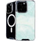Marbleized Mint iPhone 16 Pro MagSafe Case