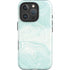 Marbleized Mint iPhone 16 Pro Magsafe Impact Case