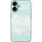 Marbleized Mint iPhone 16 Skin