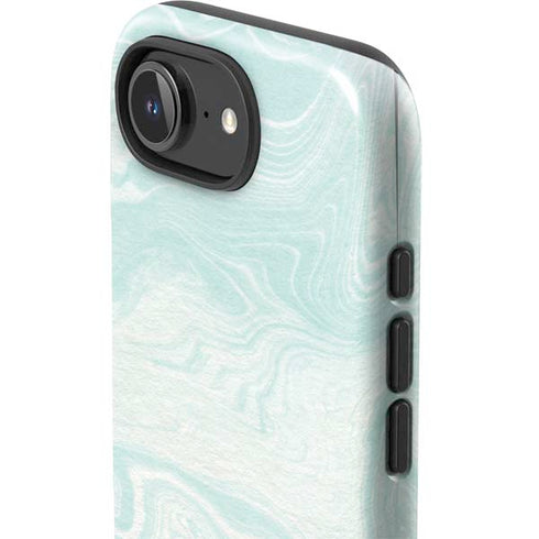 Marbleized Mint iPhone 16e Impact Case