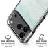 Marbleized Mint iPhone 18 Pro Clear Case