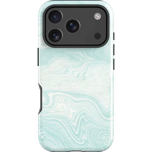 Marbleized Mint iPhone 18 Pro Impact Case
