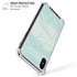 Marbleized Mint iPhone X/XS Clear Case